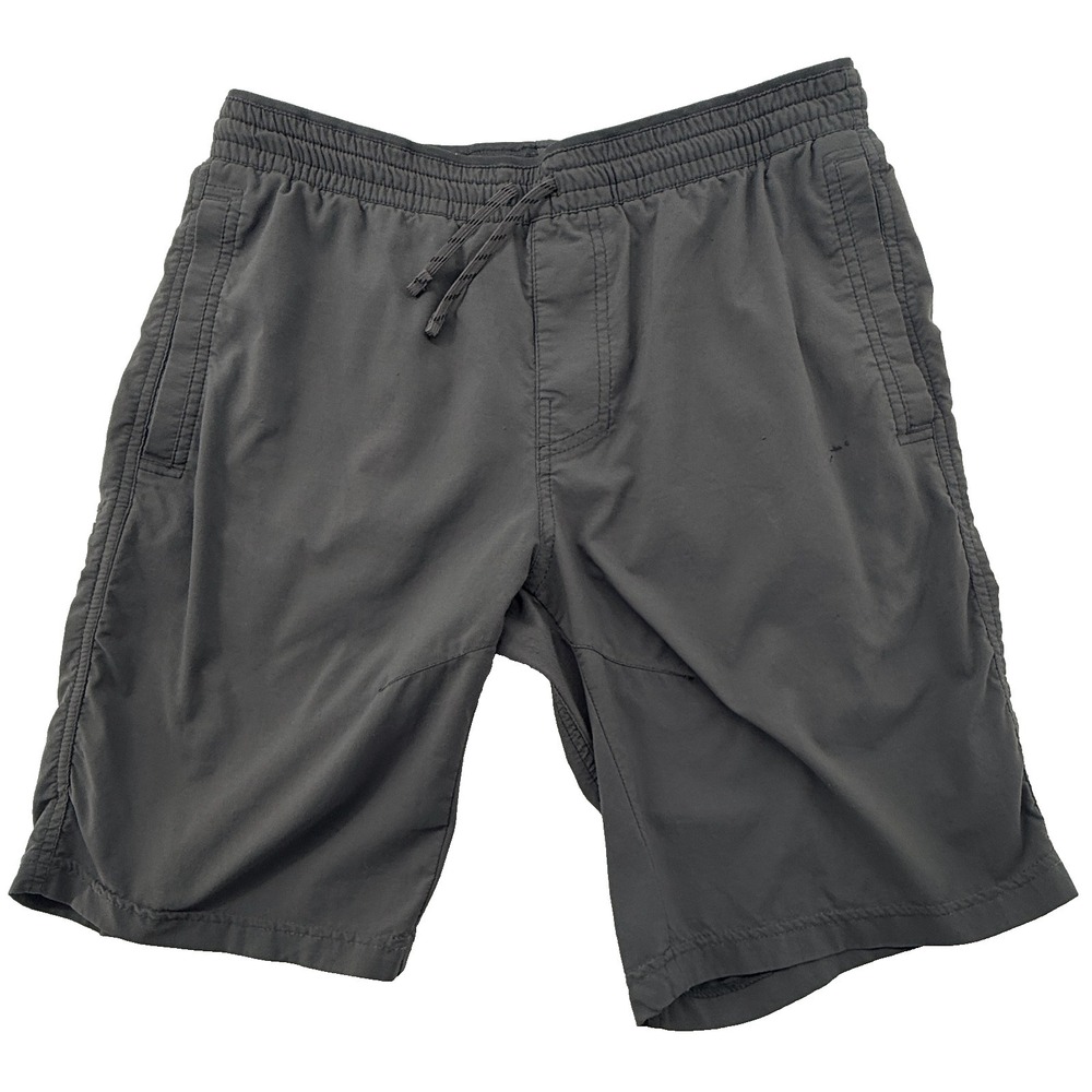 Kuhl Mens Medium Gray Hiking Shorts Lightweight Elastic Waist Outdoor Active